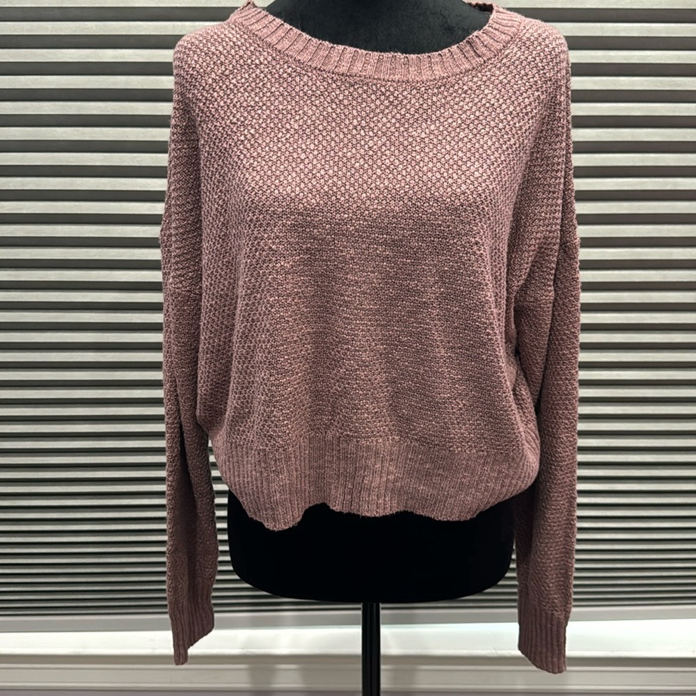 Cable knit sweater
